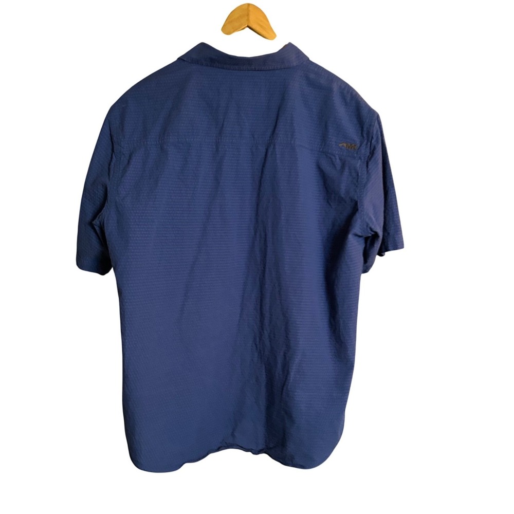 Mountain Khakis Classic Fit Shirt Mens XL Blue Short Sleeve Outdoor Hiking - Picture 2 of 6